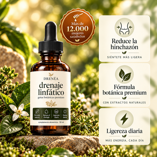 DRENÉA™ Gotas de Drenaje Linfático